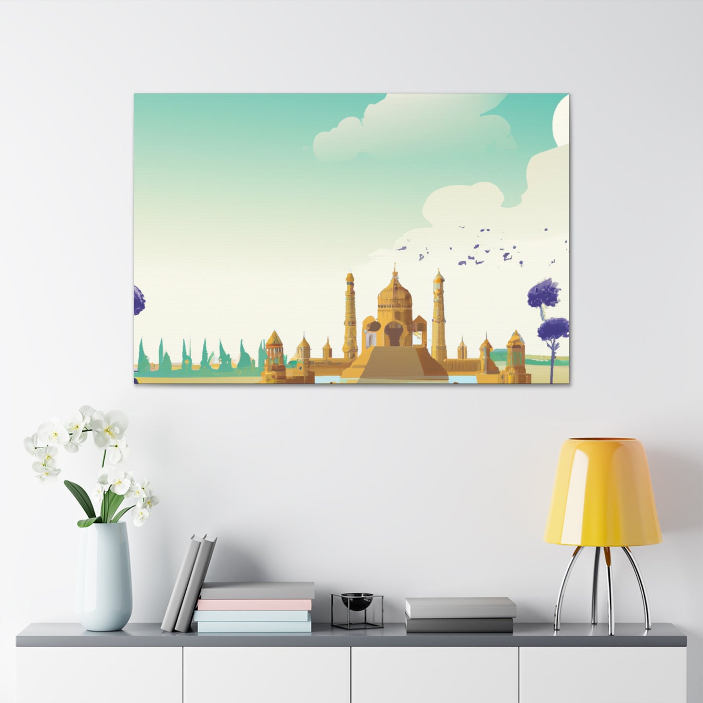 Mahatma Gandhi - Destination India - Canvas
