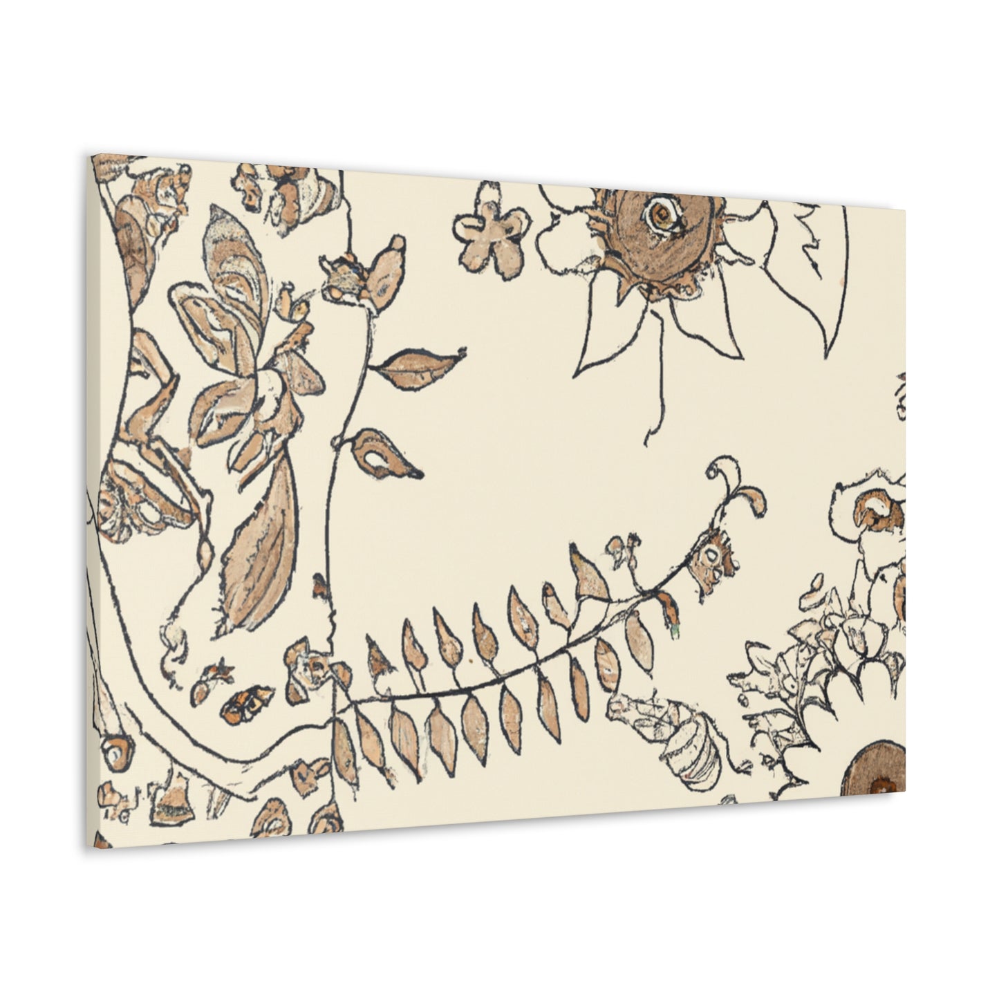 Blossomway - Floral - Canvas