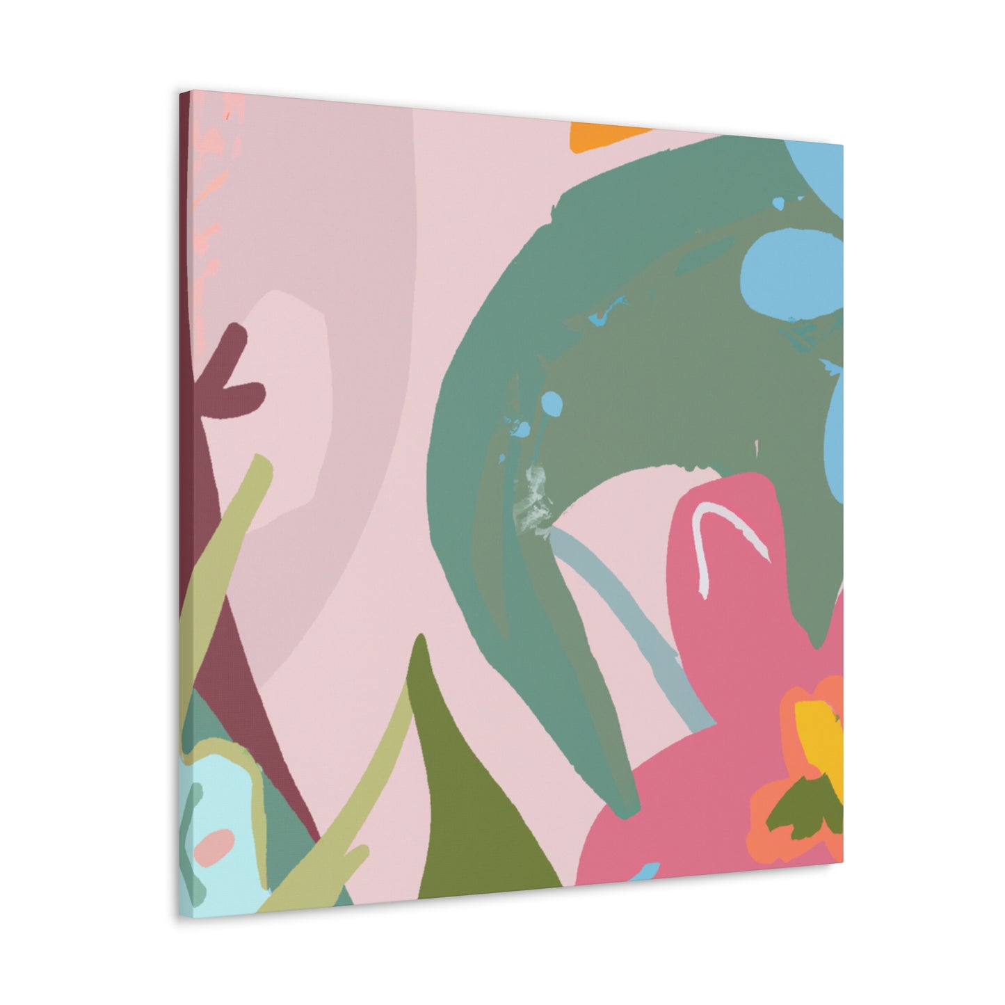 Roselle - Floral - Canvas