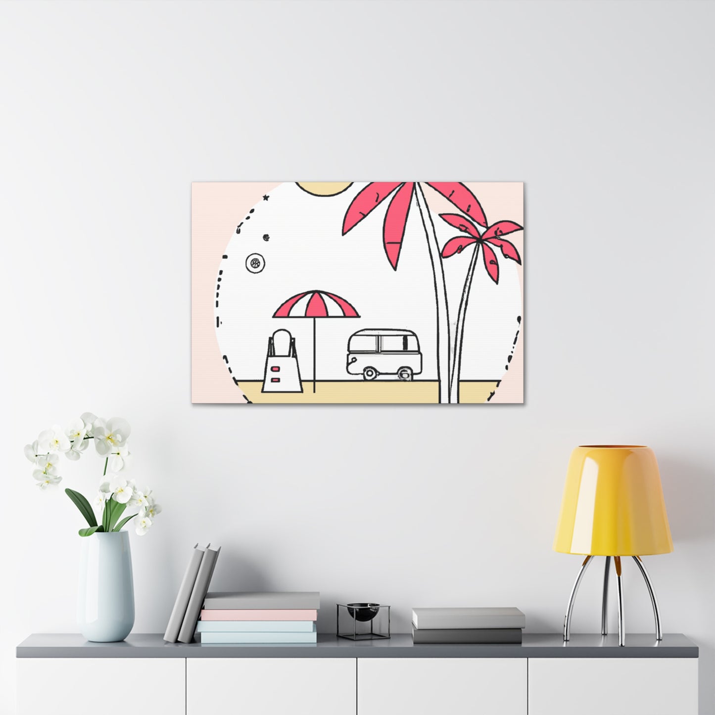 Simple Spectrum - Minimalism - Canvas