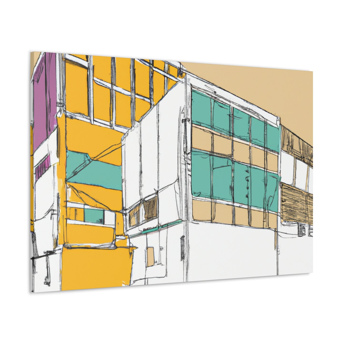 Sunny Day - Canvas - Architectural