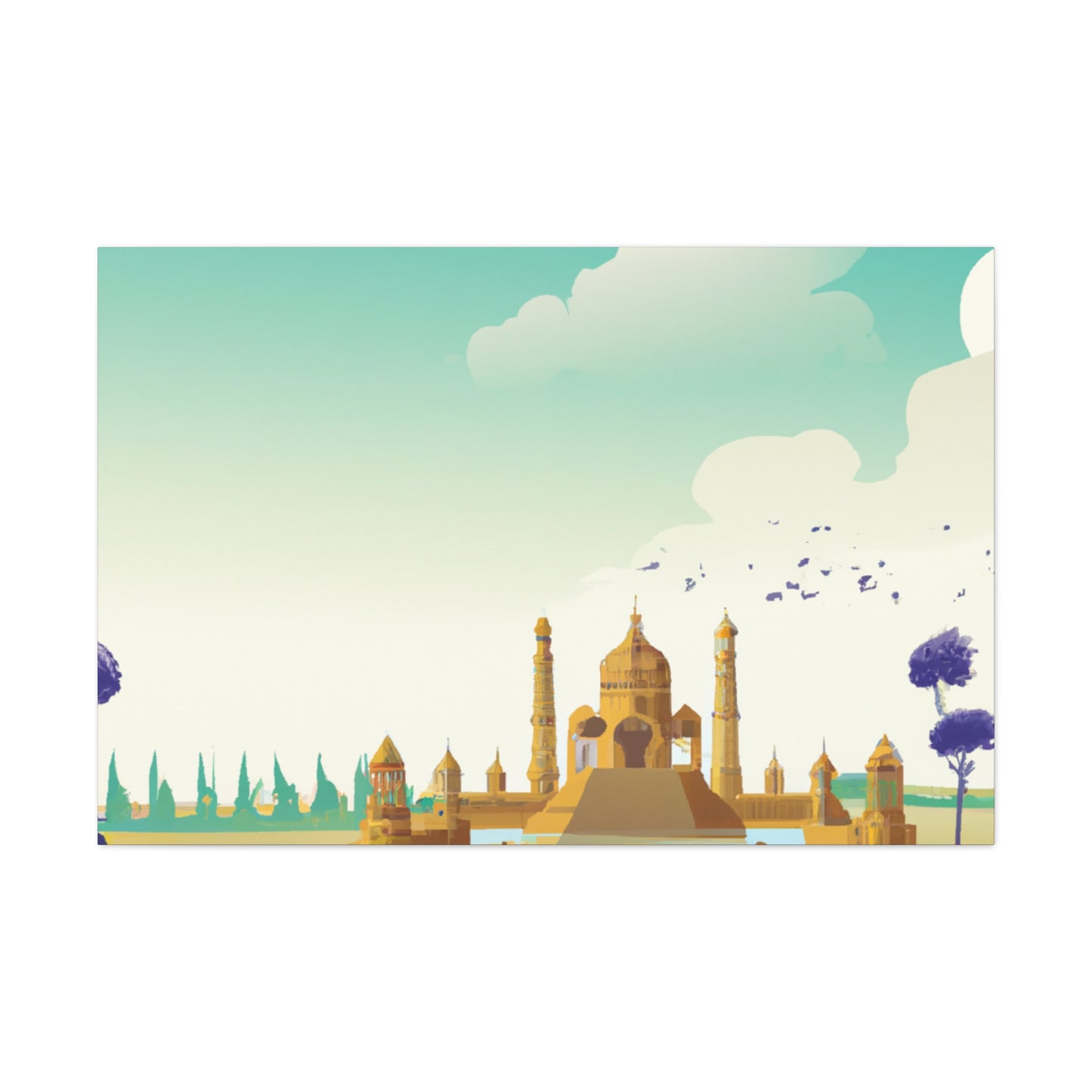 Mahatma Gandhi - Destination India - Canvas