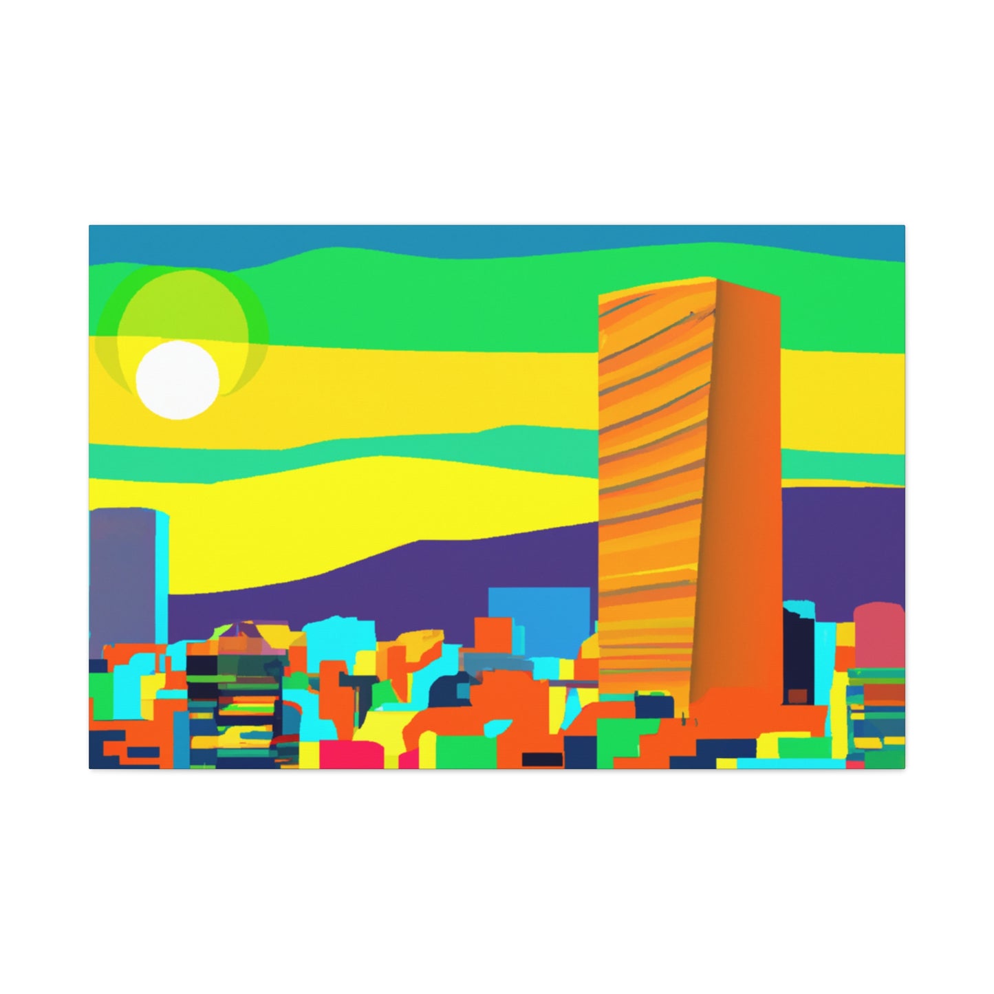 César Martínez - South America - Canvas