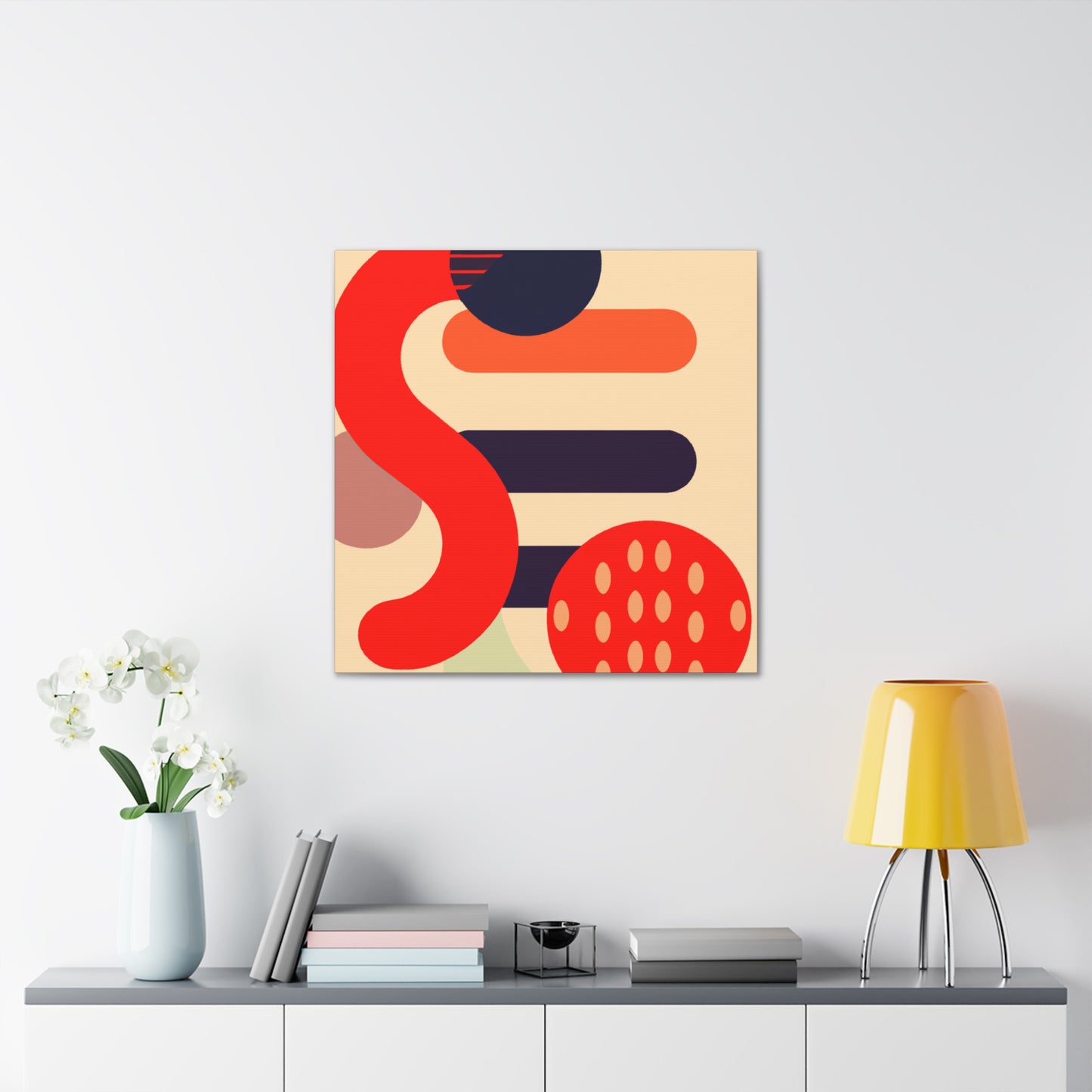 Urban Paradise - Midcentury - Canvas