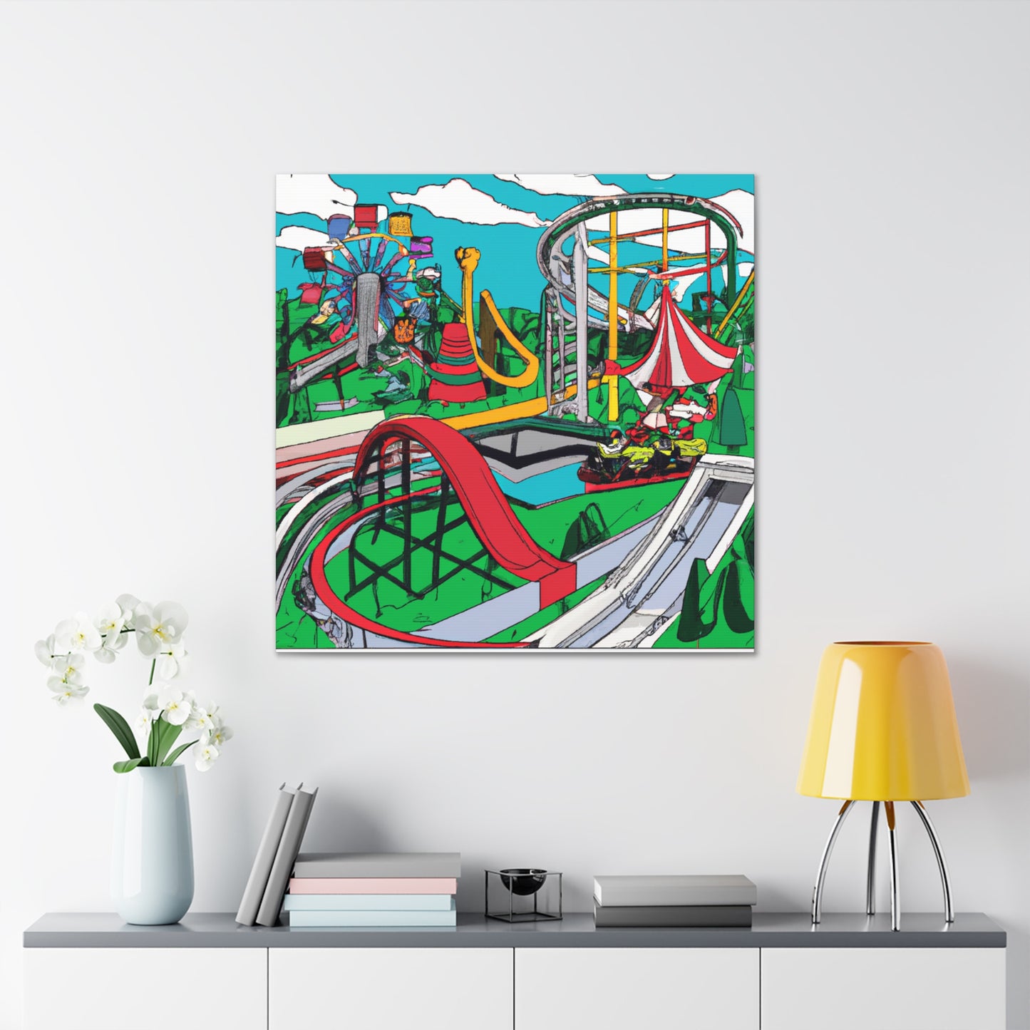 Carnivalicious- Amusement - Canvas
