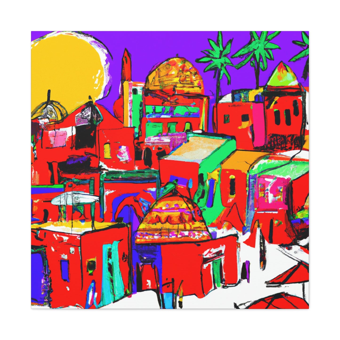 Hassan Azeemjee - Morraco - Canvas