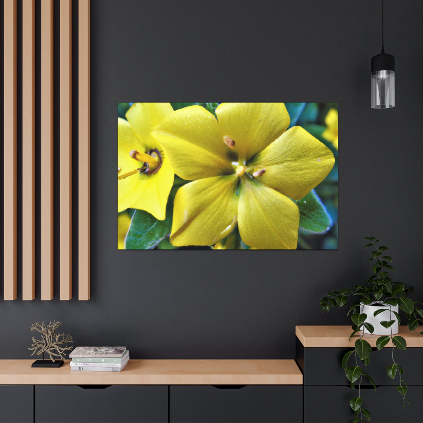 "Garden Wreath" - Canvas - Floral