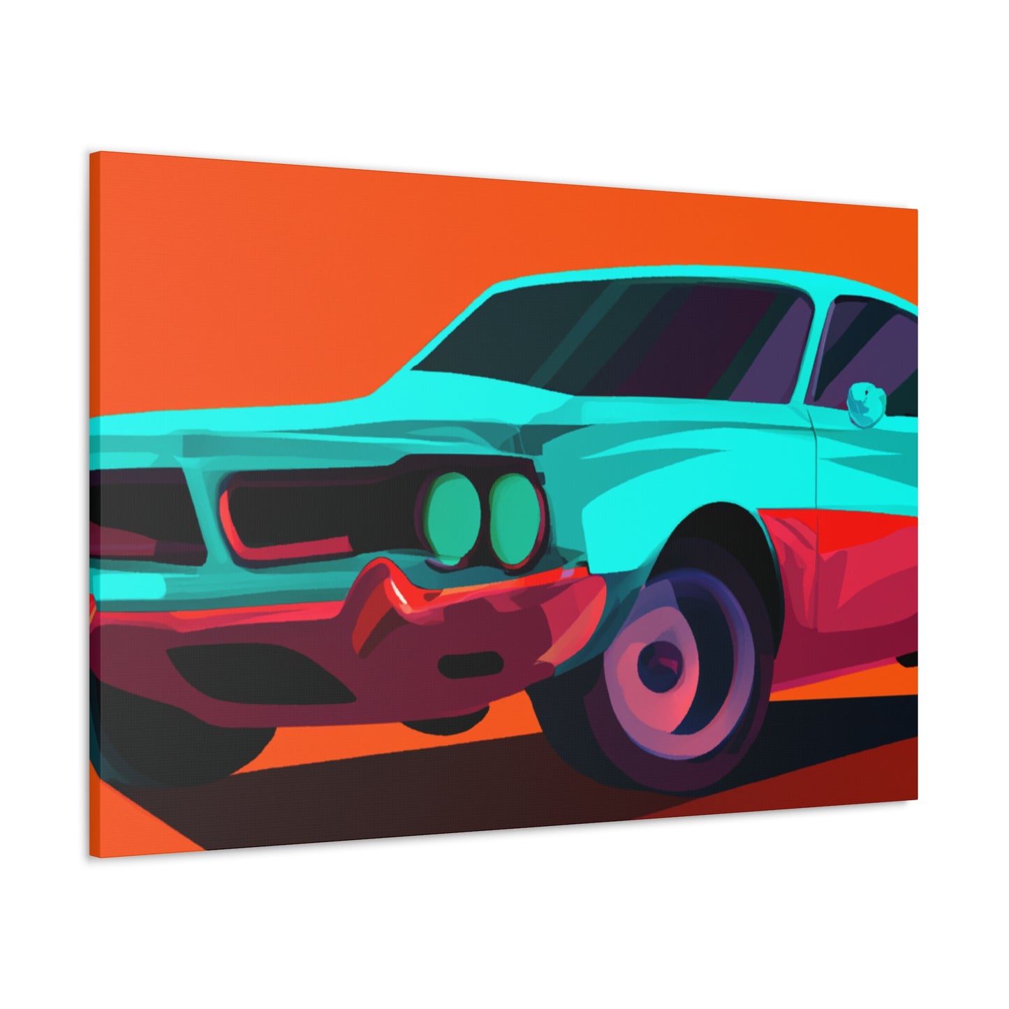Old Fireball - Automobile - Canvas