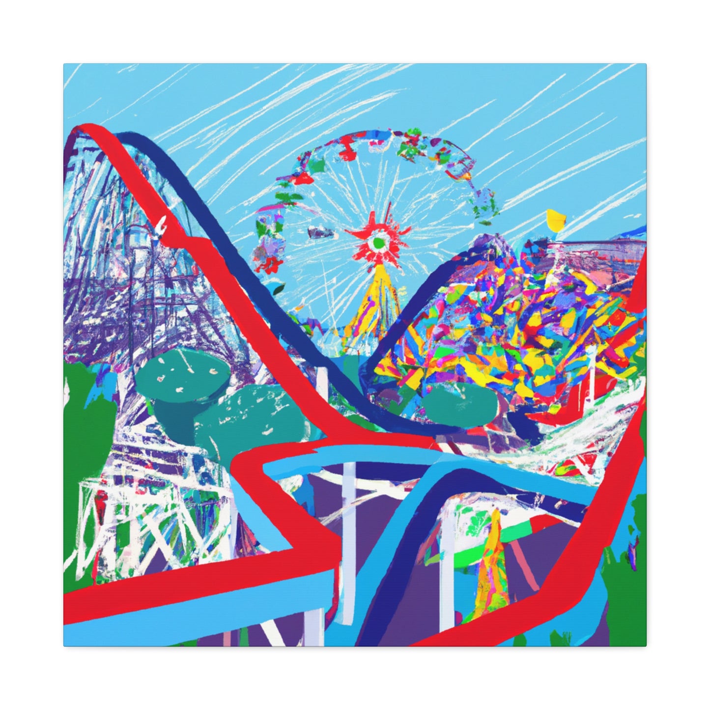 Wonder-Land Amusement - Canvas
