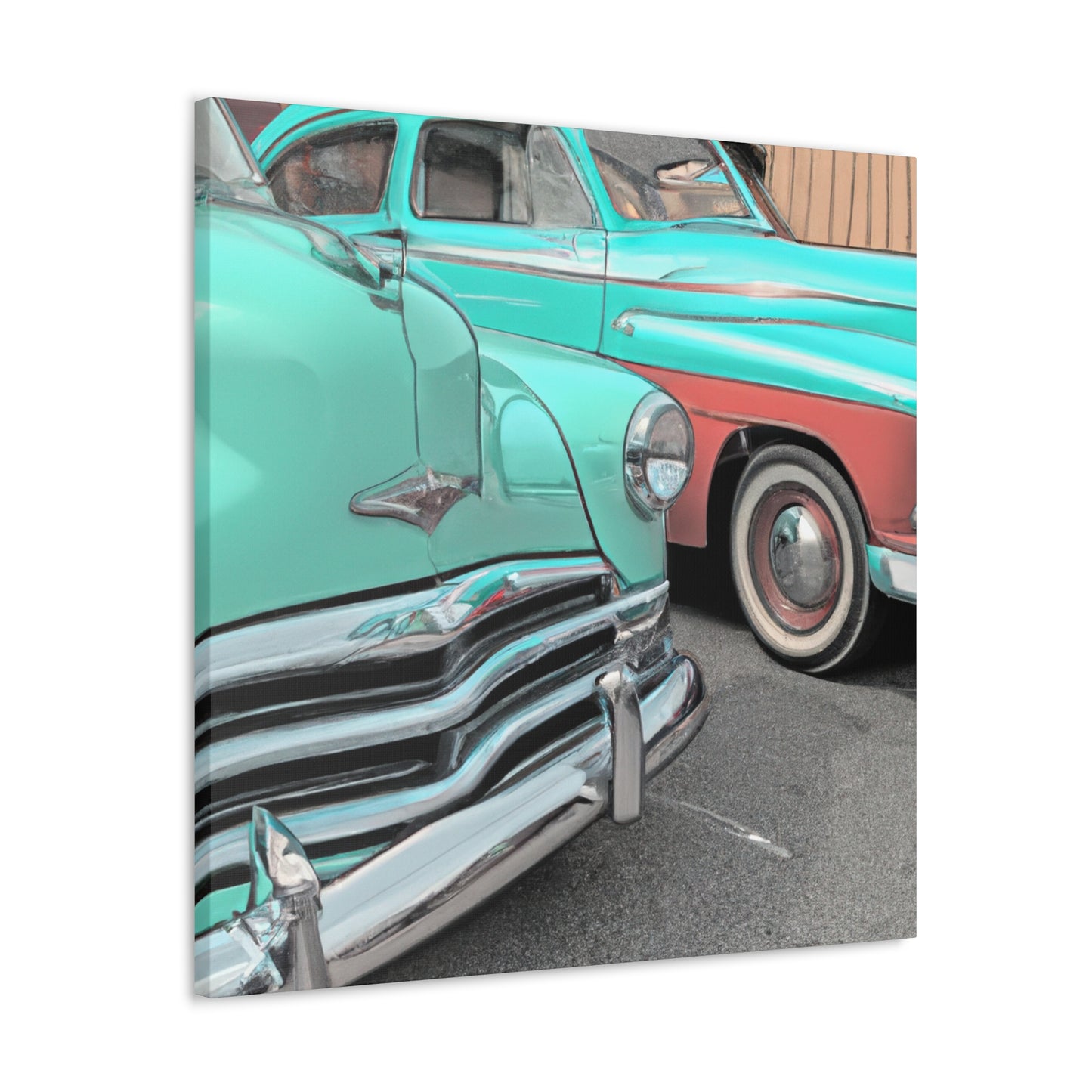 Ole Days - Automobile Canvas