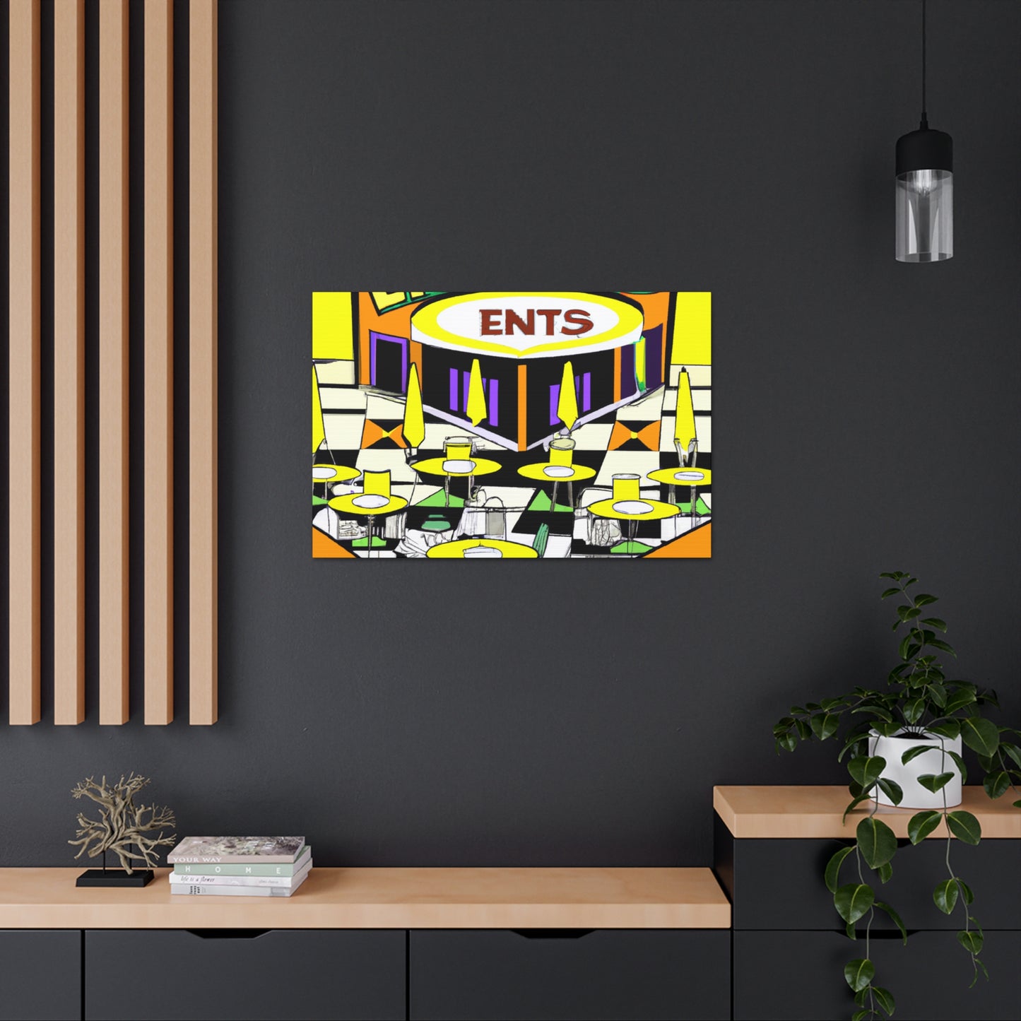 The Rocket-Soda Café. - Retro Music Canvas