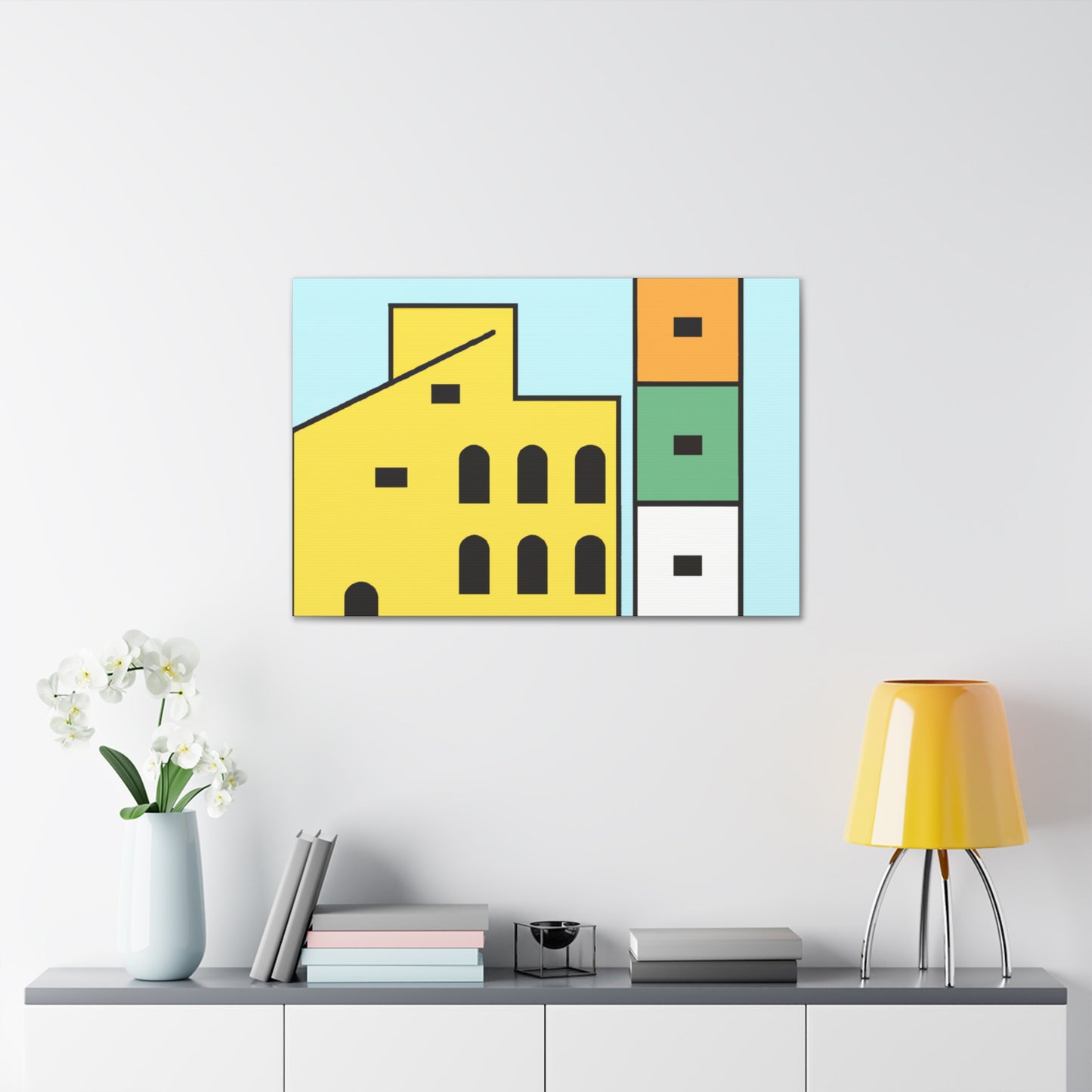 Threads of Purity - Minimalism - Canvas