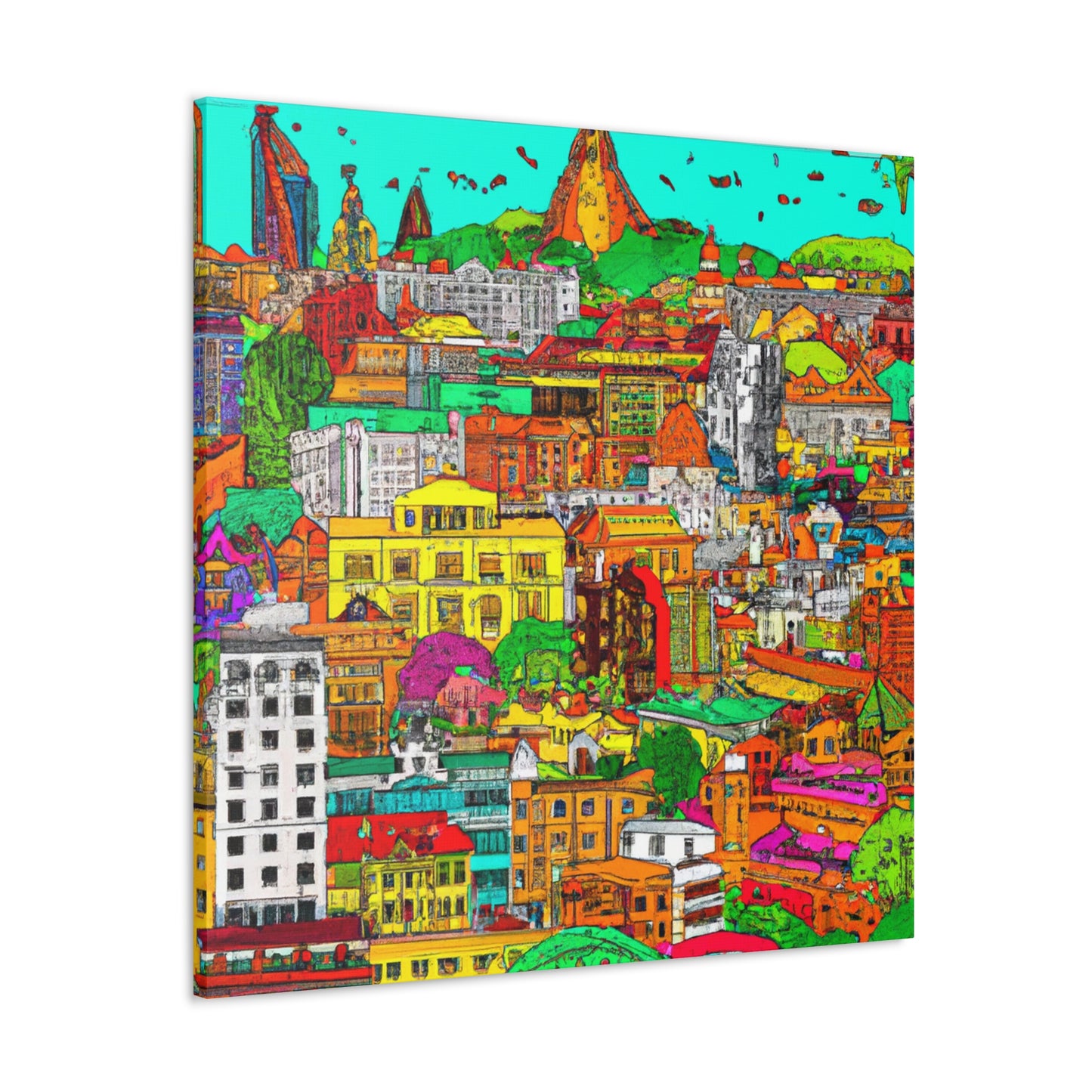 Namaste - Destination India - Canvas