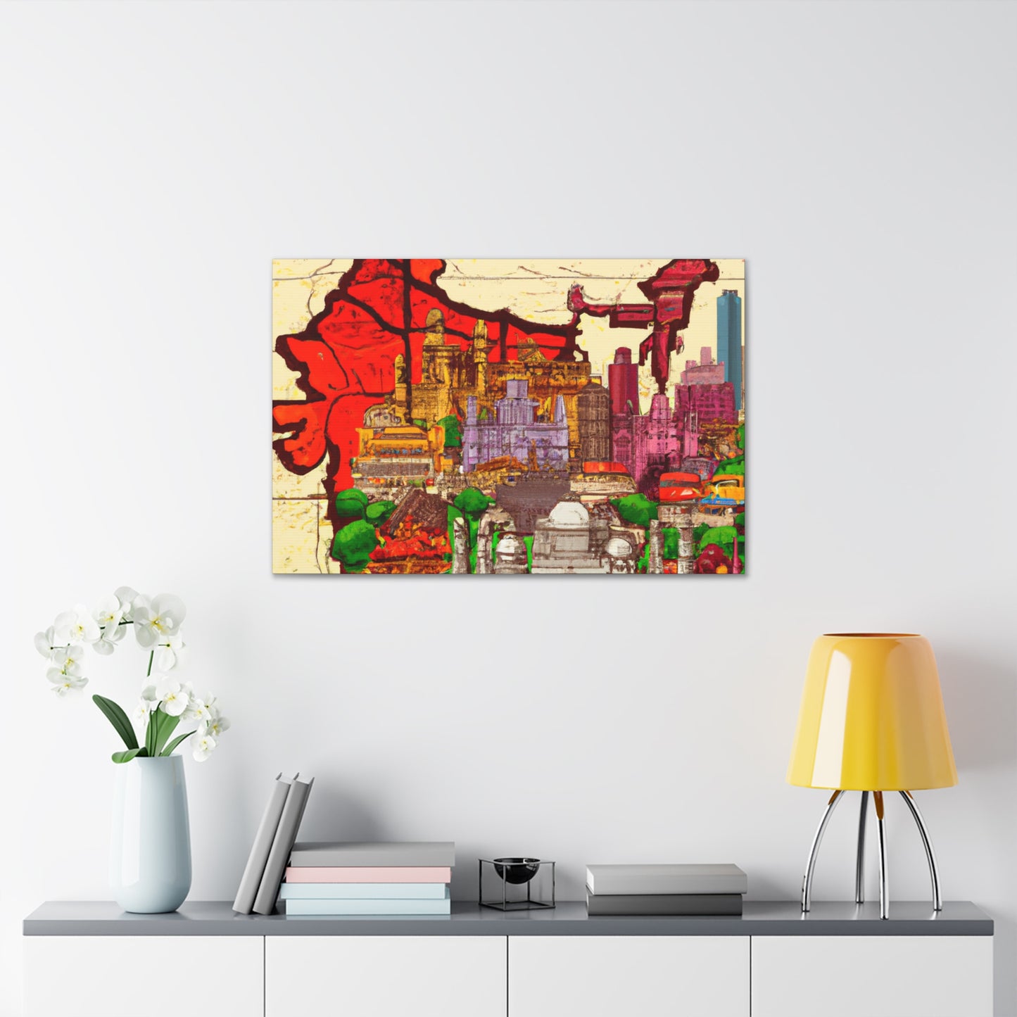 Dazzling Beauty - Destination India - Canvas
