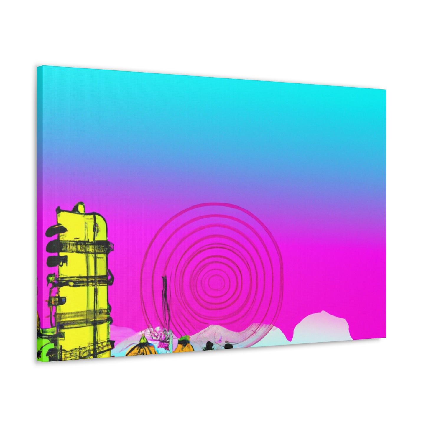 Delhi Delight - Destination India - Canvas