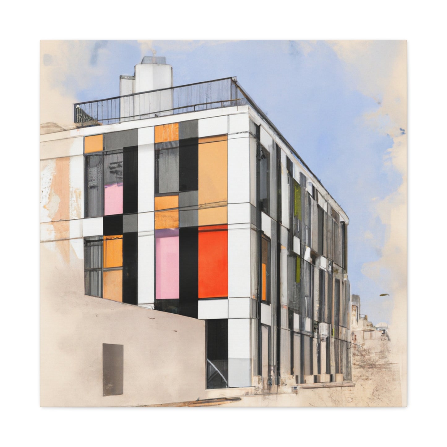 Esmeraldo da Vivenza -Architectural Canvas