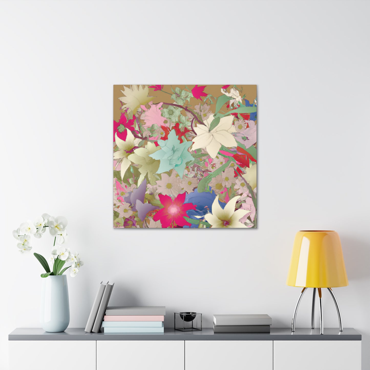 Daisyful - Floral - Canvas