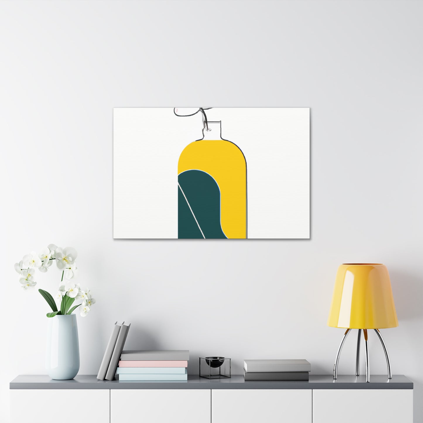 Desolate Rhythm - Minimalism - Canvas