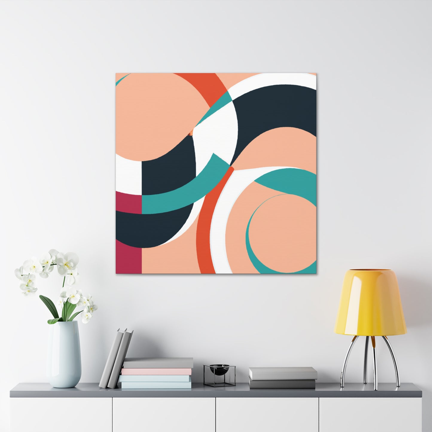 Groovy Geometrics - Midcentury - Canvas