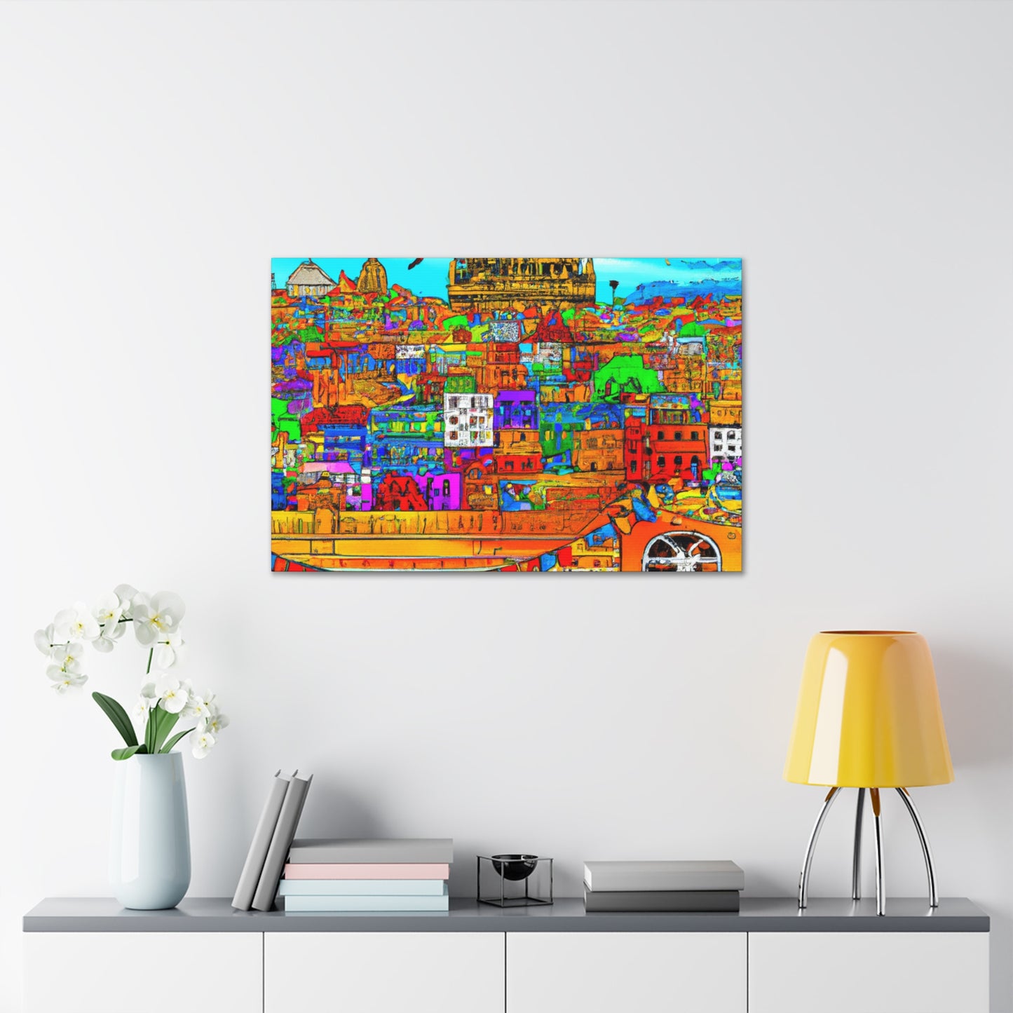Khajuraho- Destination India - Canvas