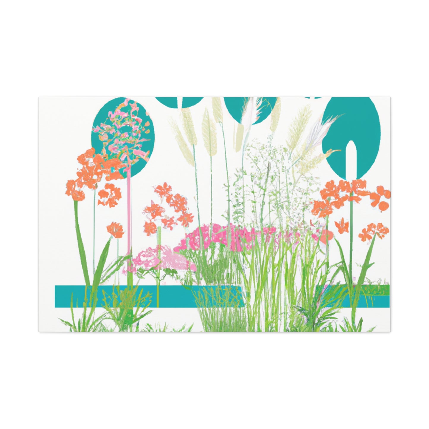 Garden Haven - Landscape - Canvas