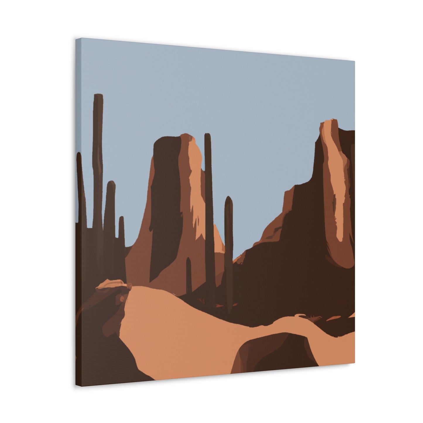 Prickly Oasis - Landscape - Canvas