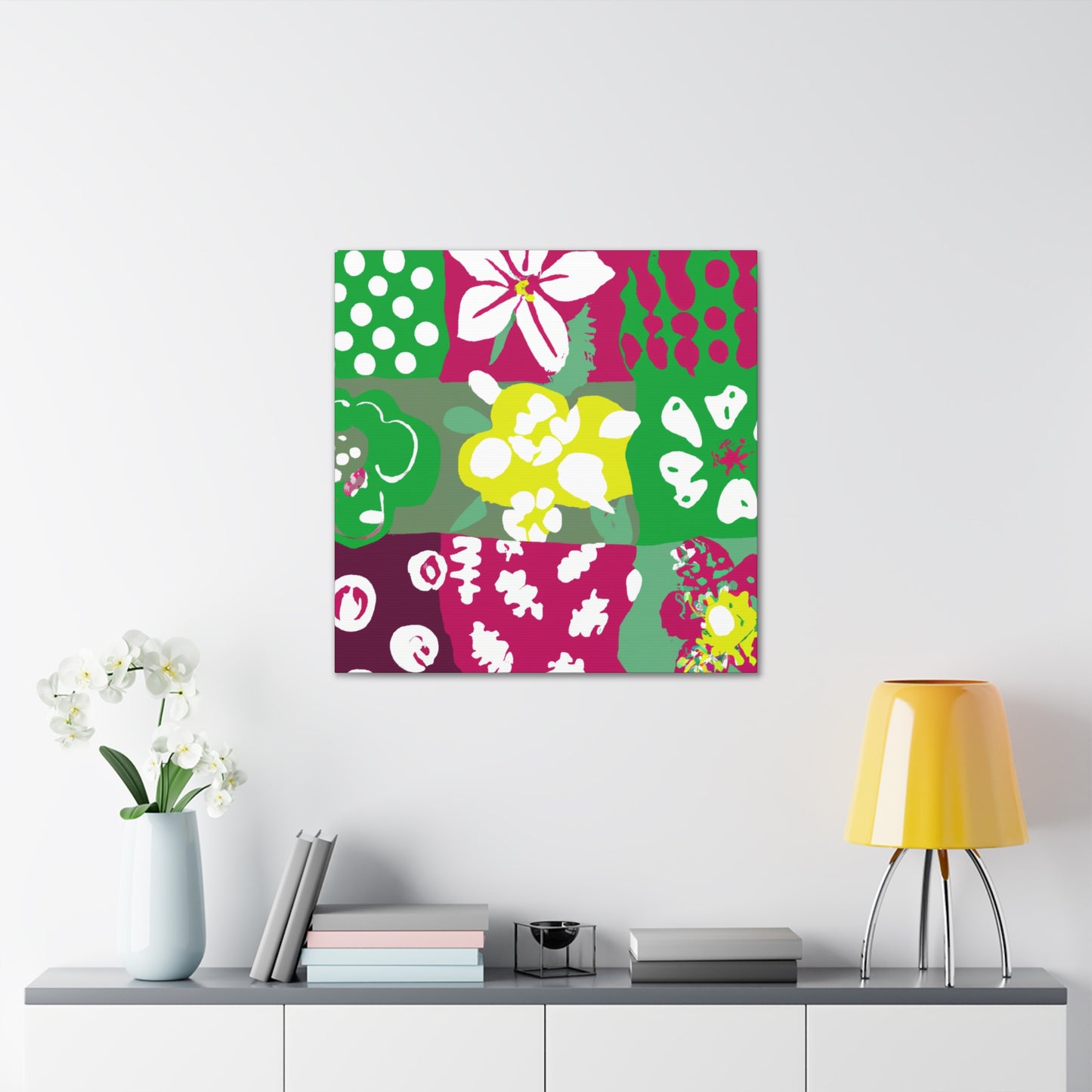 Blossomburst - Floral - Canvas
