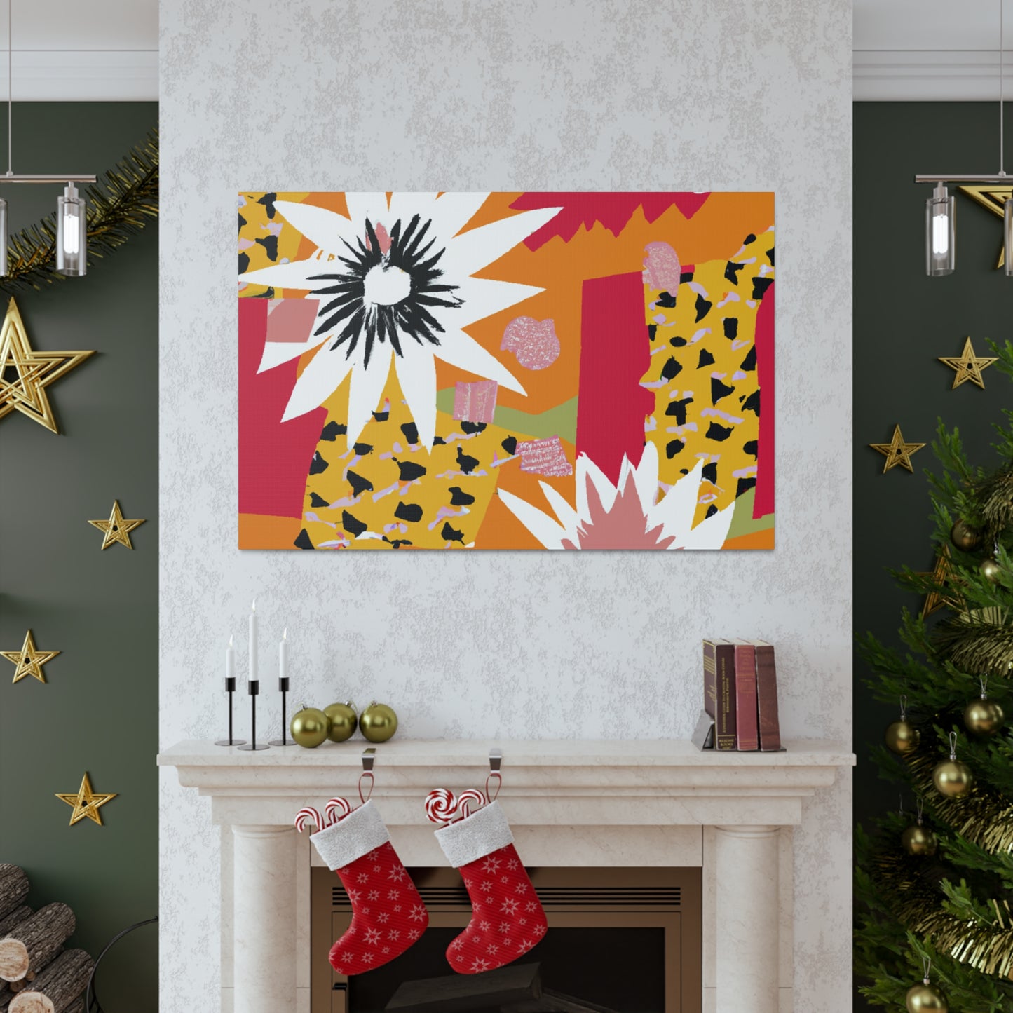 Flower Petal Power!: Floral Canvas