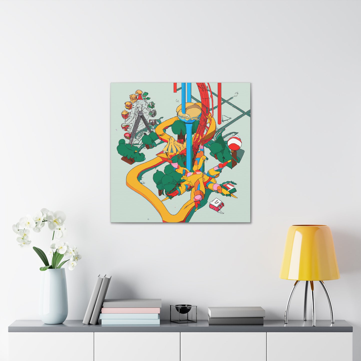 Zippity Zoo-Amusement - Canvas