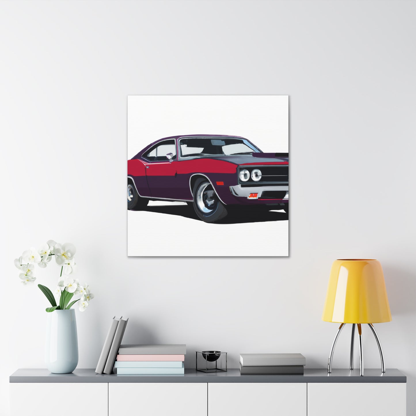 The Blazing Bullet - Automobile - Canvas