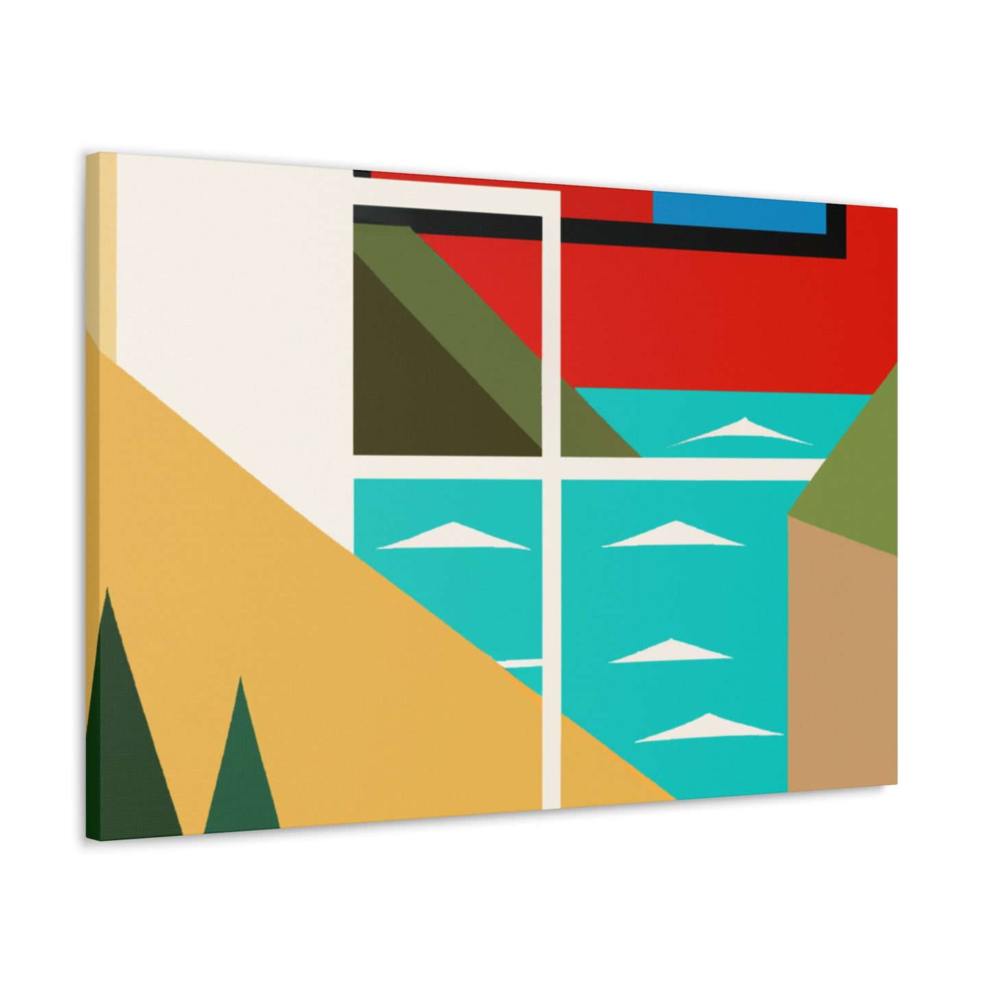 Fleece Flapper - Midcentury Canvas