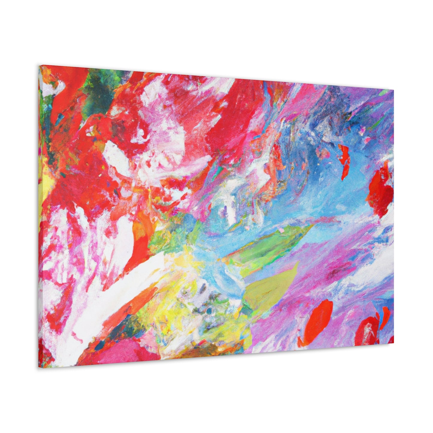 Glittering Horizon - Abstract Canvas