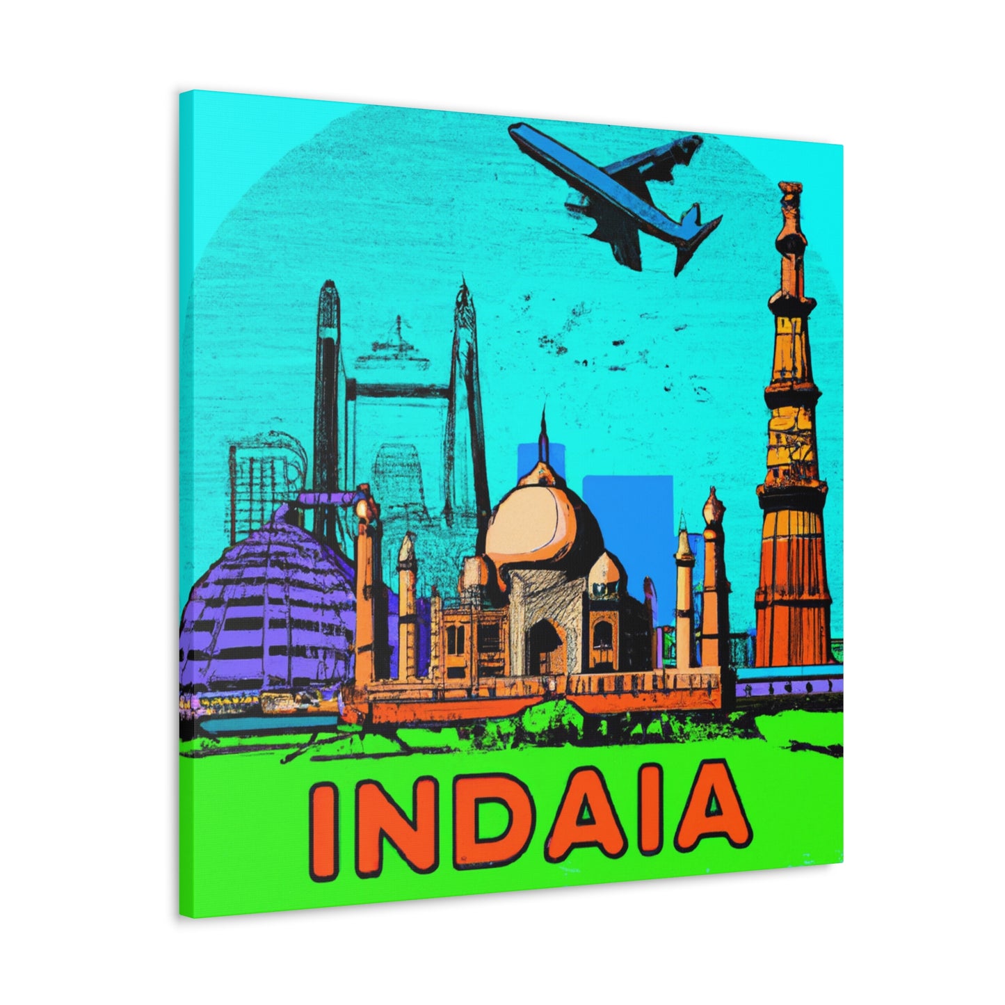 Uttarpradesh Palace - Destination India - Canvas