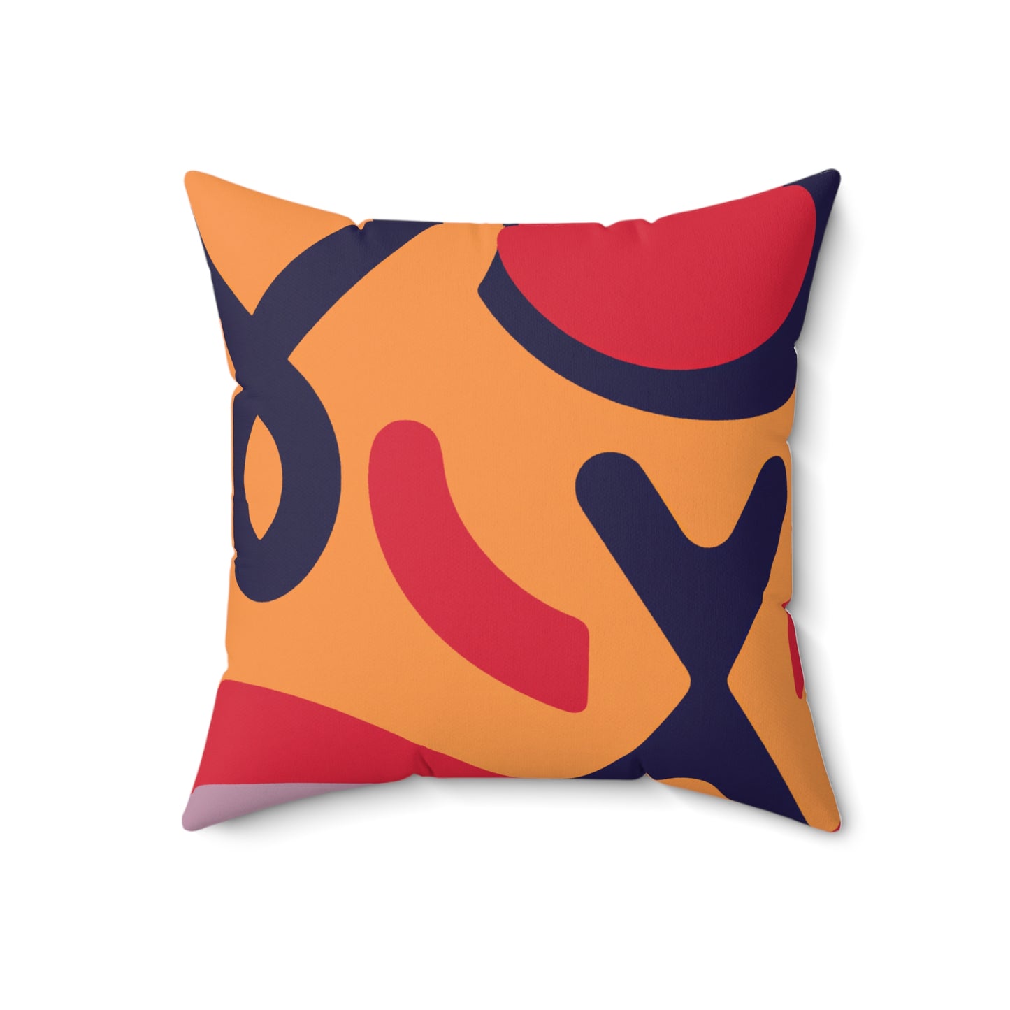 Spun Polyester Square Pillow