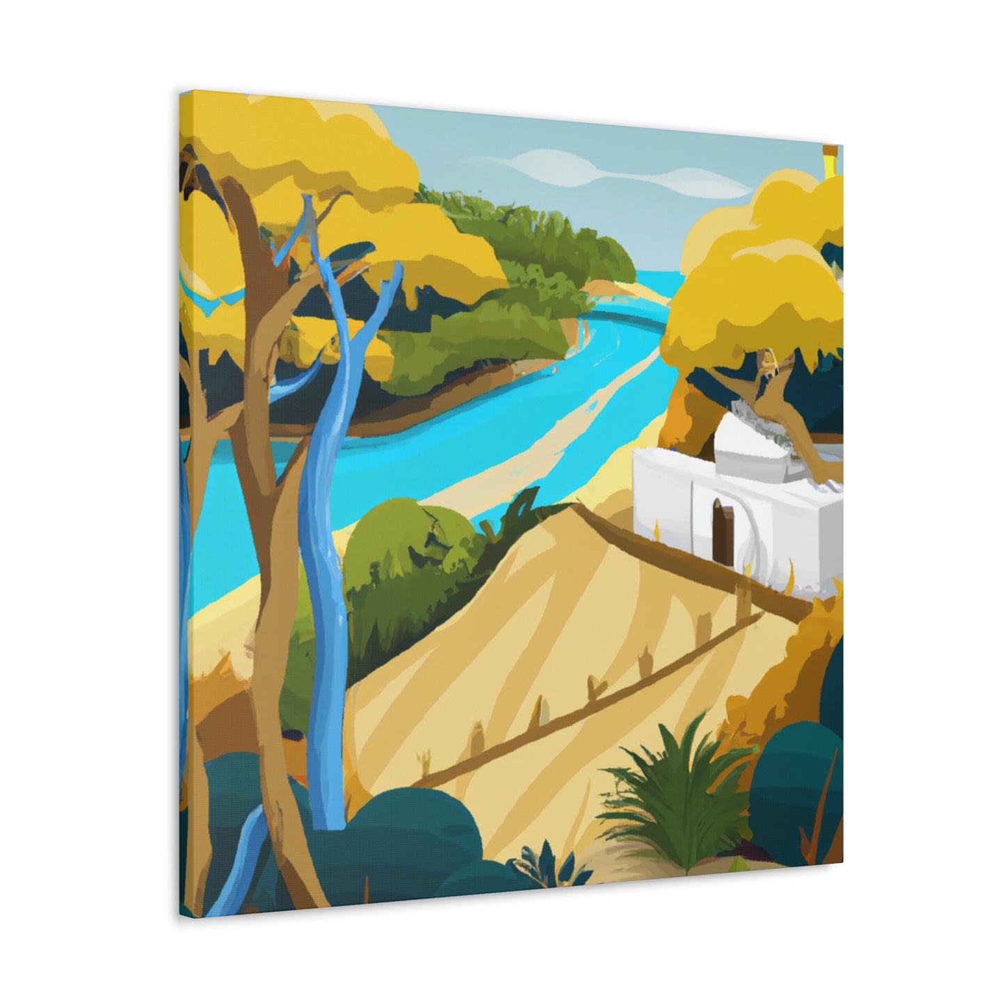 Taj Mahal - Destination India - Canvas