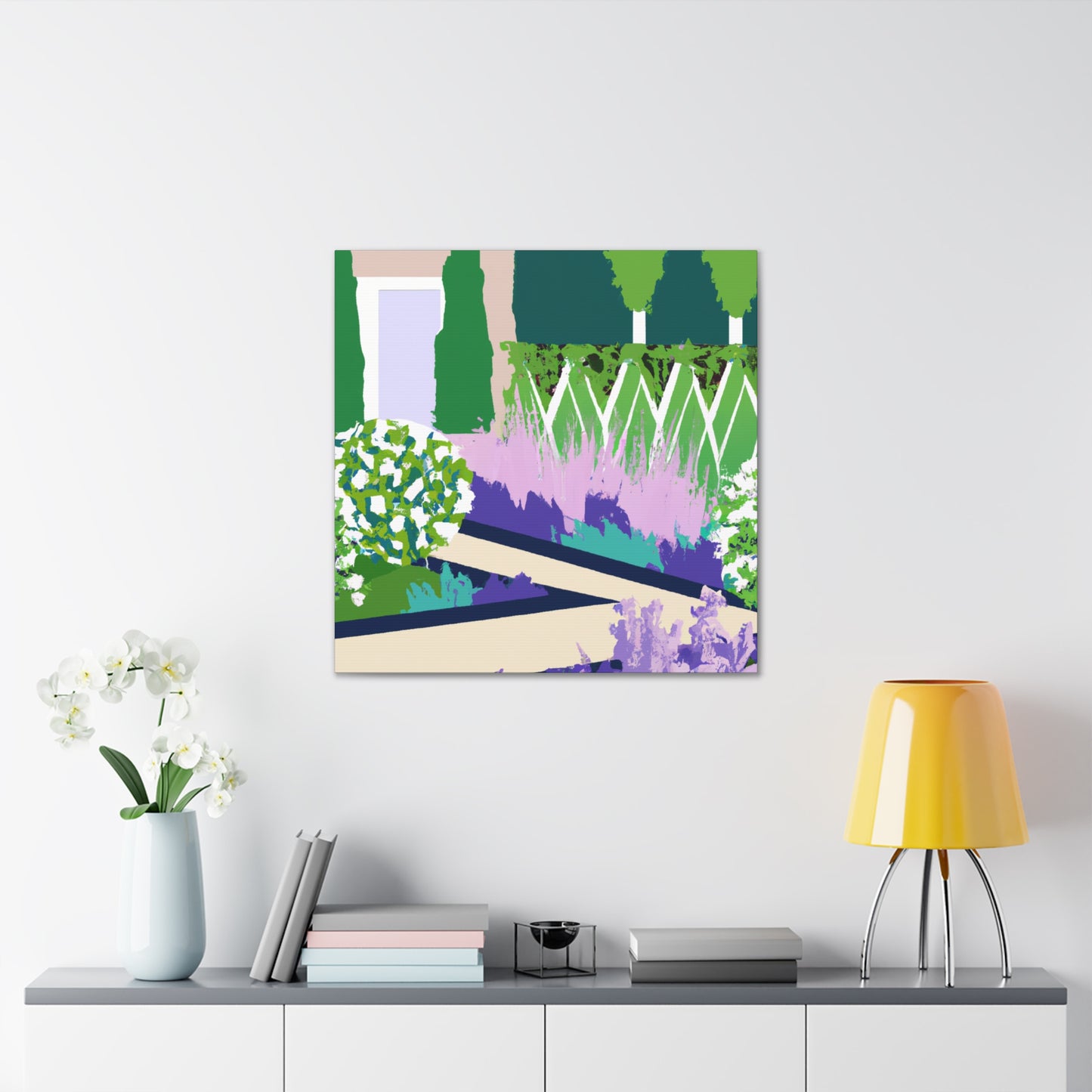 FloraBliss-Landscape - Canvas
