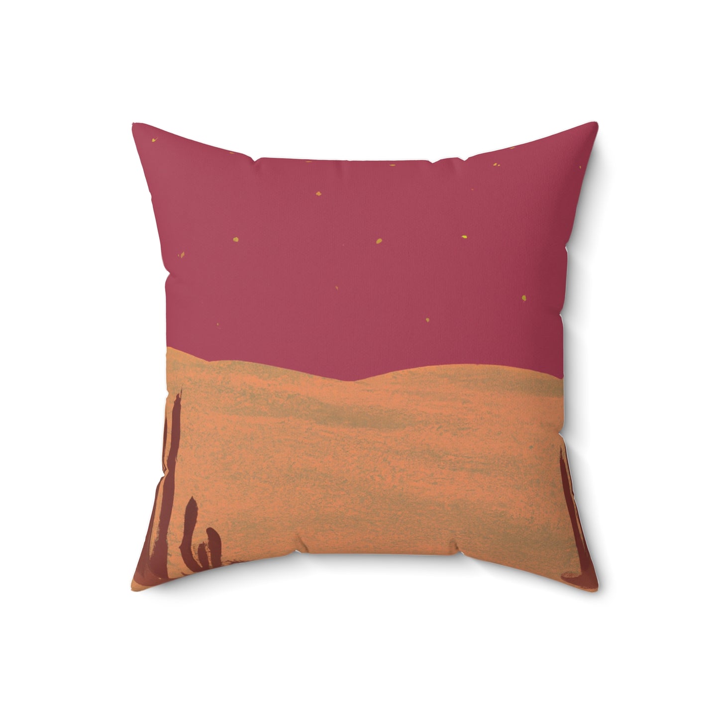 Spun Polyester Square Pillow