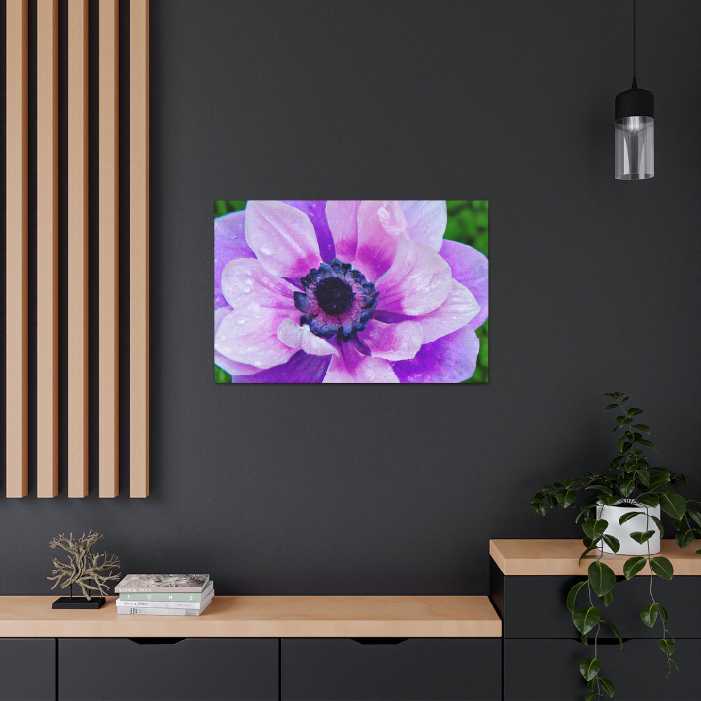 Garden Blooms. - Canvas - Floral