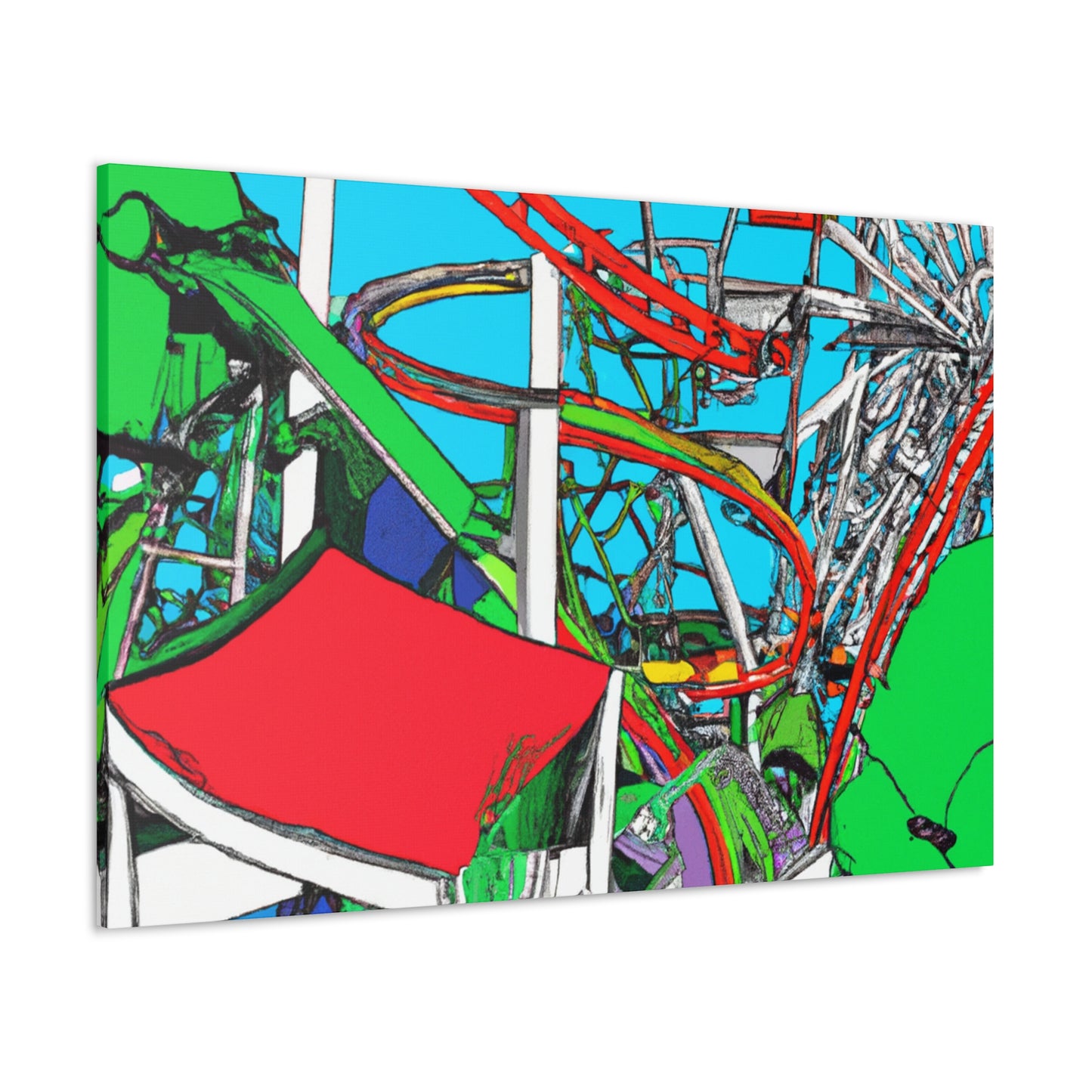 Arcadia Splashes - Amusement - Canvas