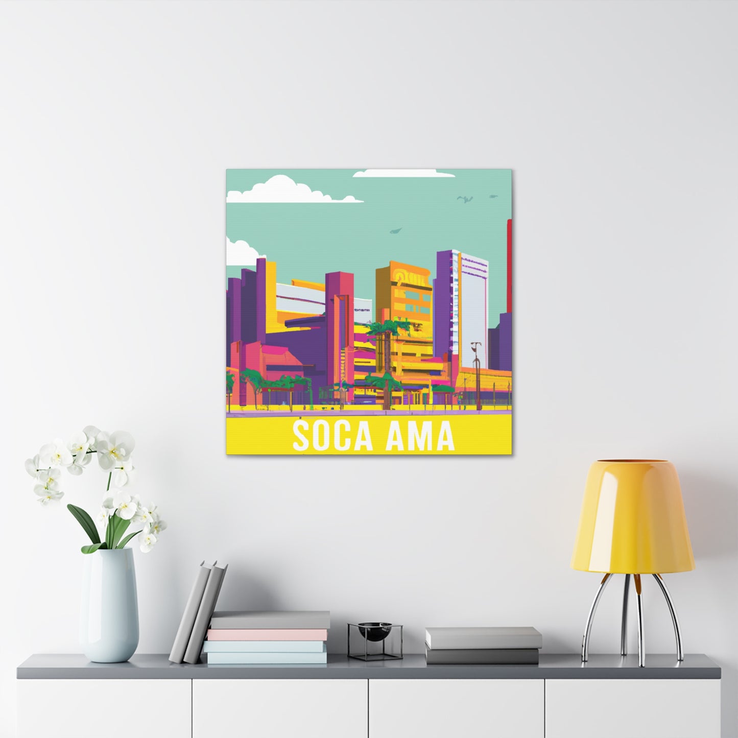 Ernesto Perez-Lopez - South America Canvas