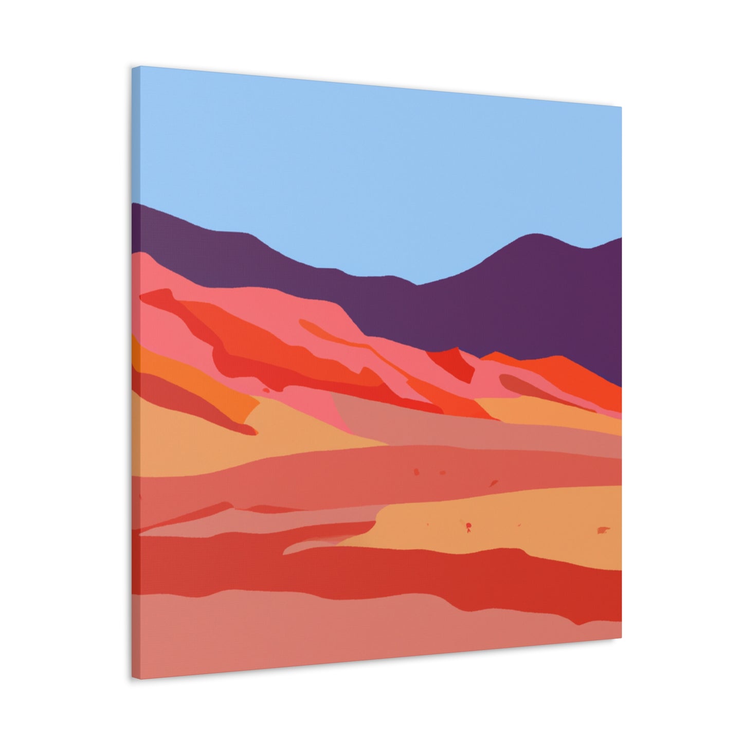Dusty Plume Landscape - Canvas
