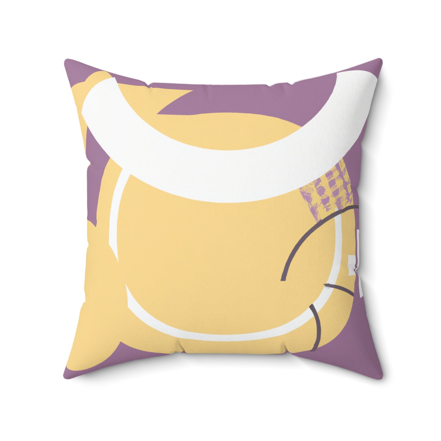Spun Polyester Square Pillow