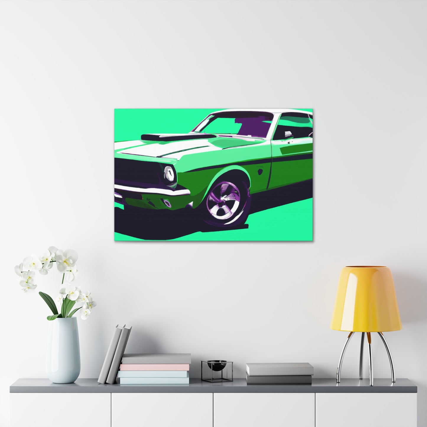 Rusty Ratrod - Automobile - Canvas