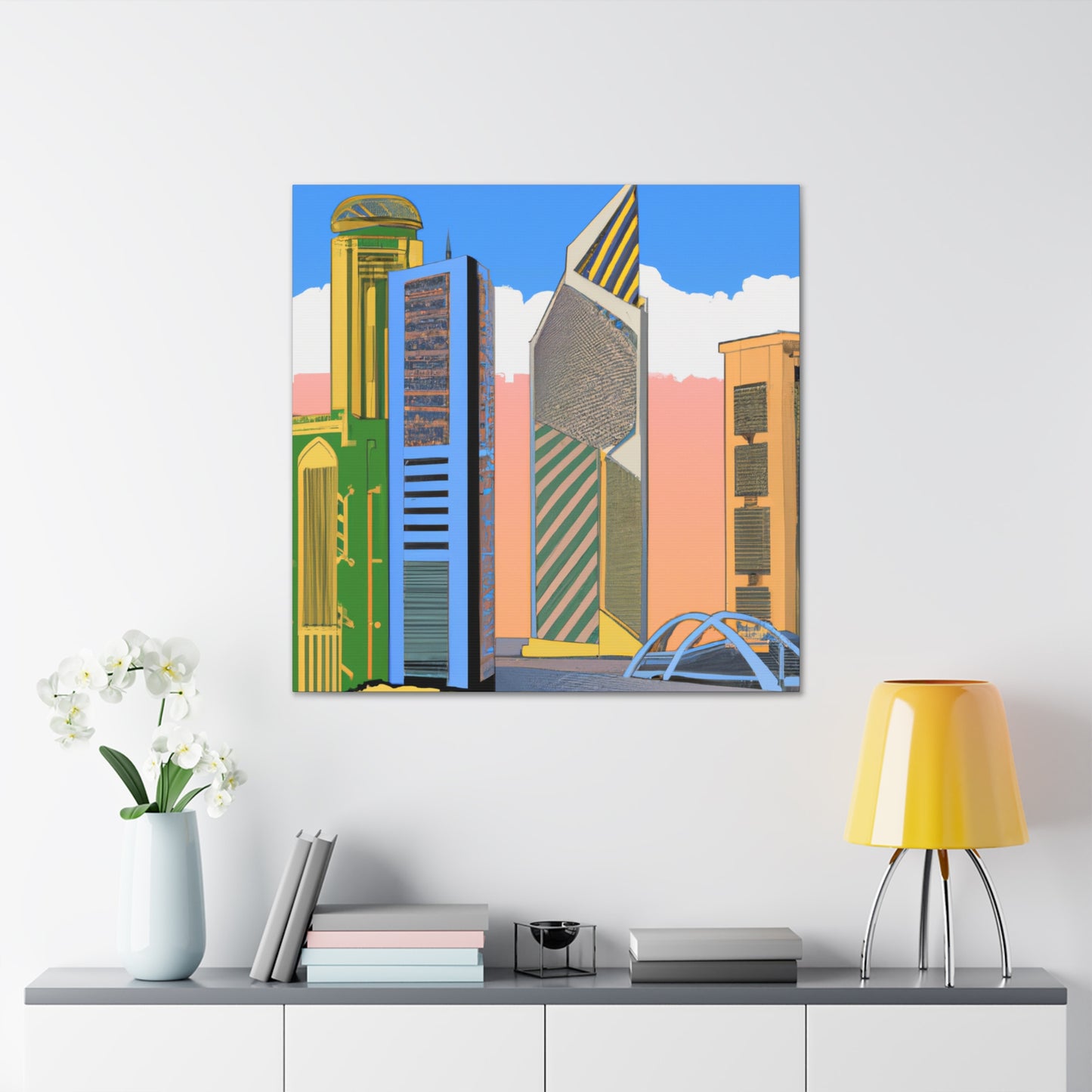 Desert Dusk - Destination Arab Emerates - Canvas