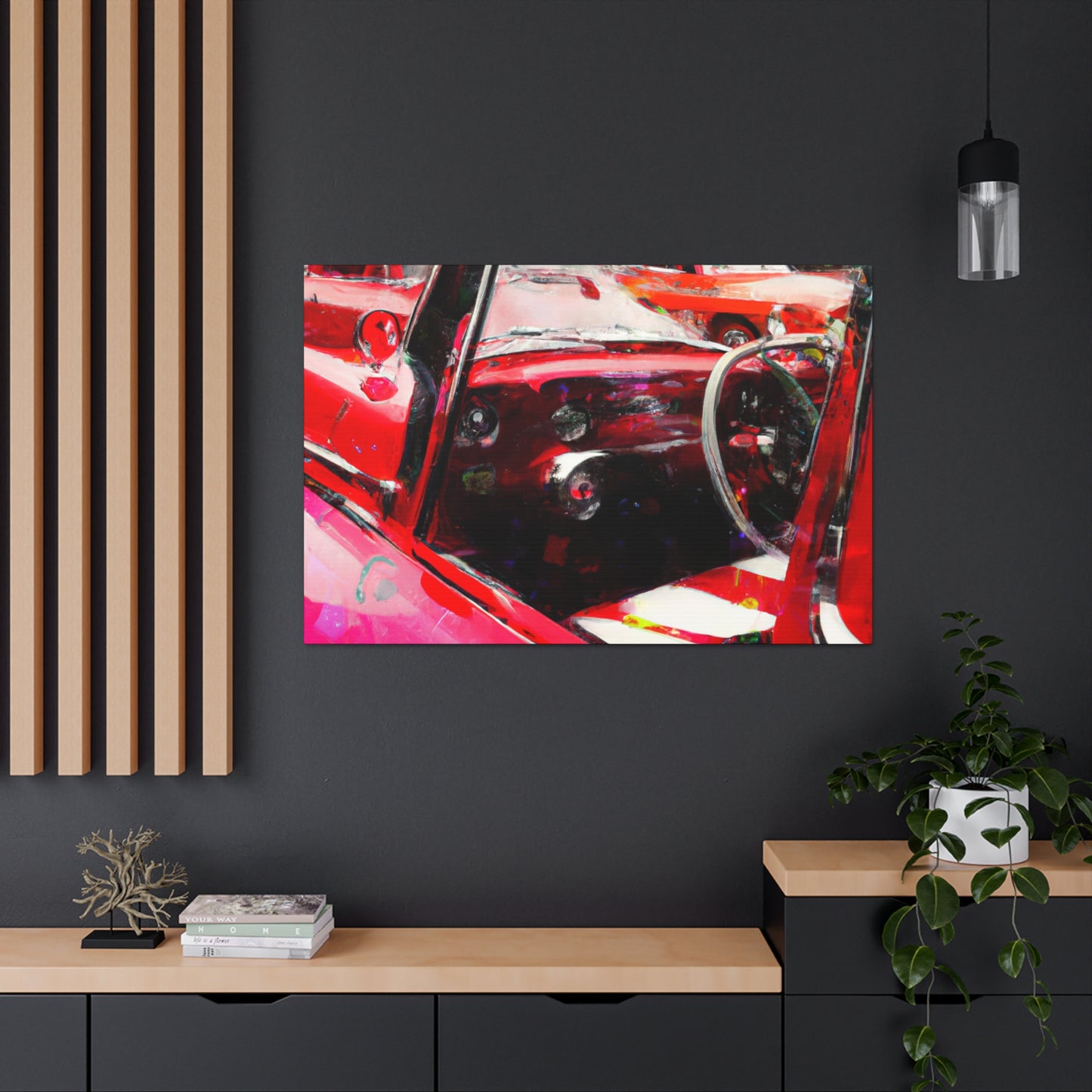 Driver's Seat - Automobile Canvas