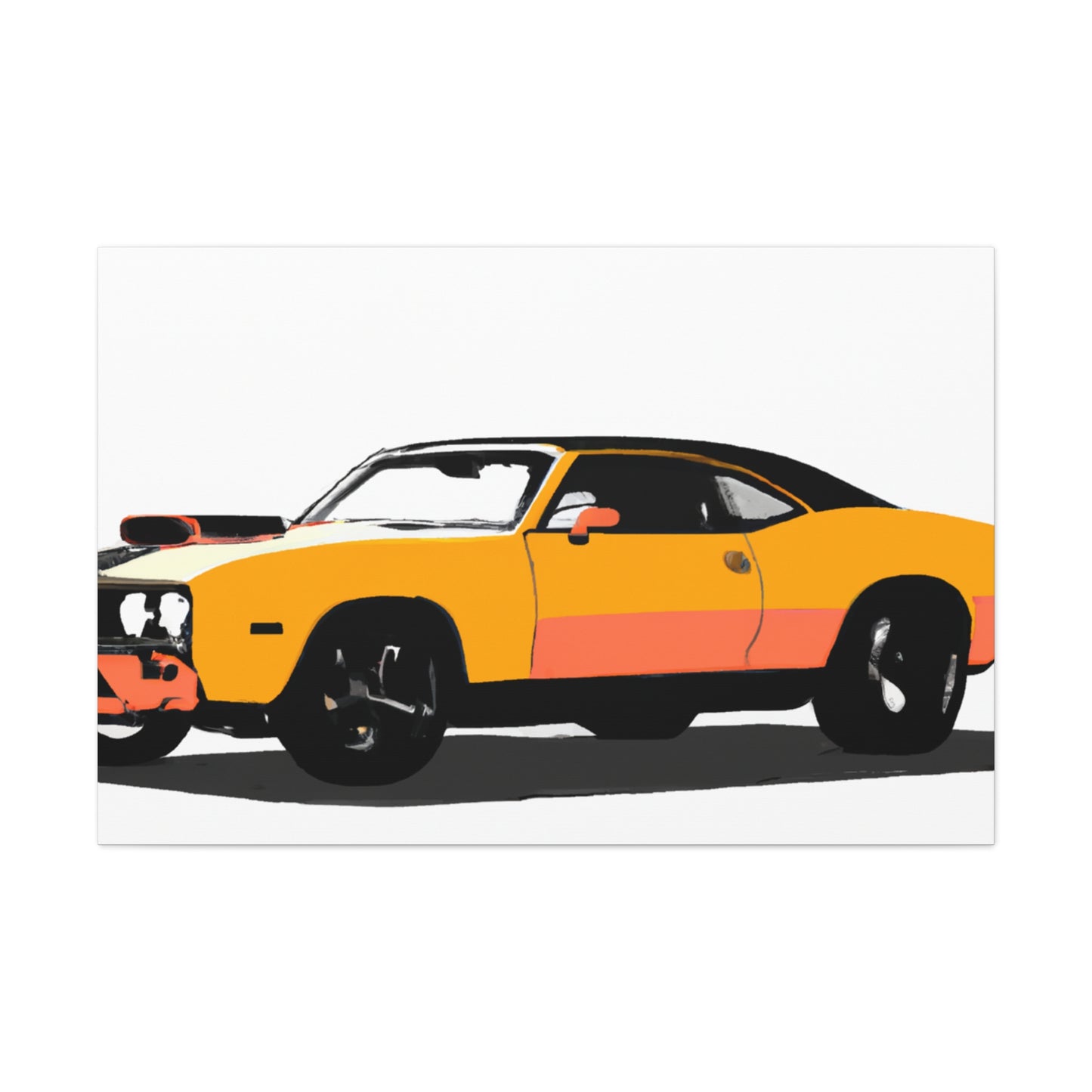 The Wrench Crusher - Automobile - Canvas
