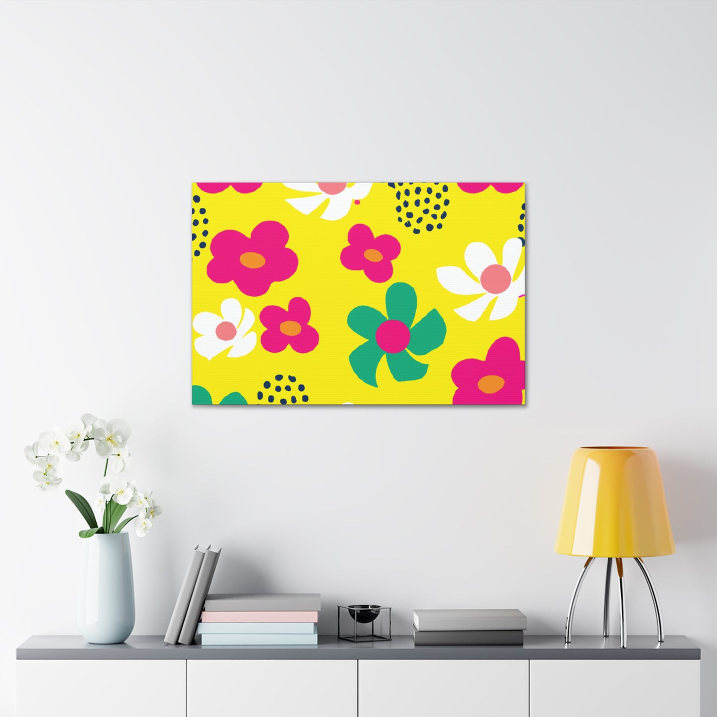 Blithely - Floral - Canvas