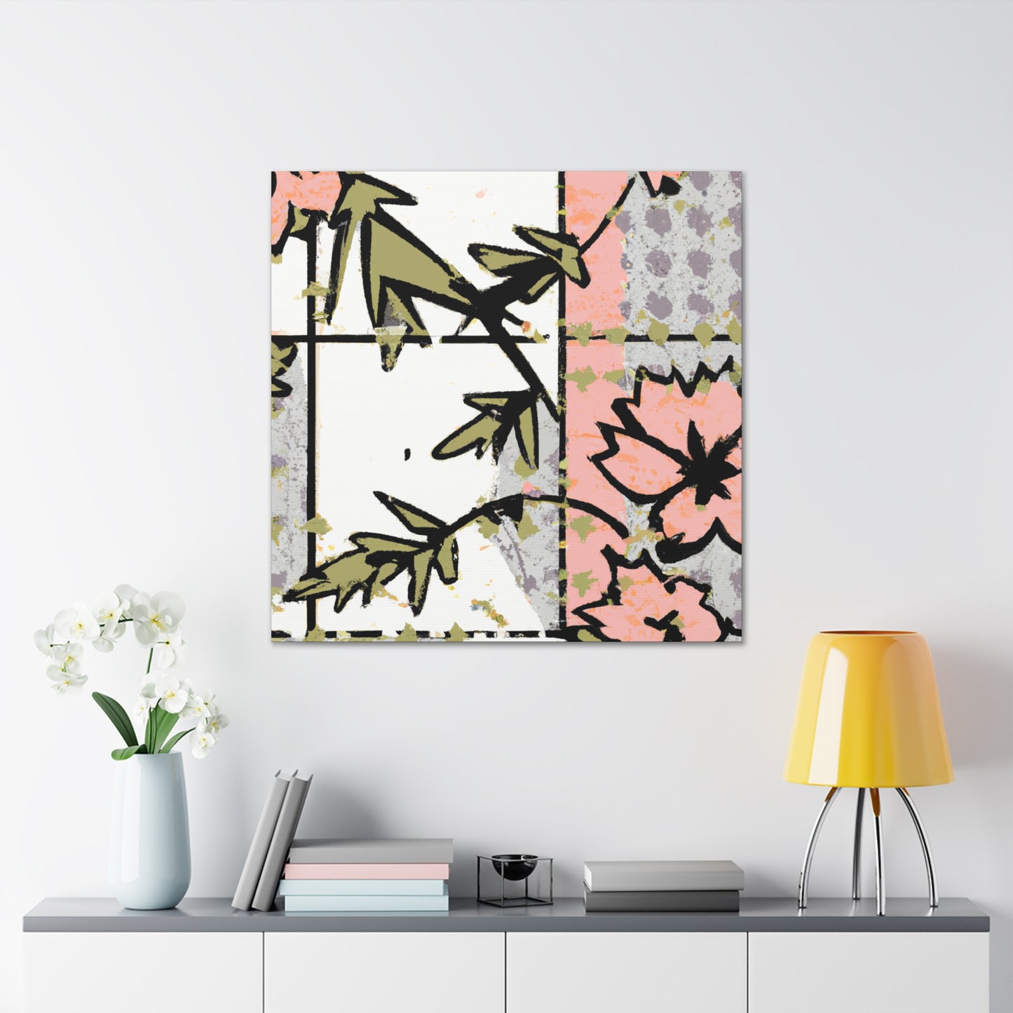 Primrose - Floral - Canvas