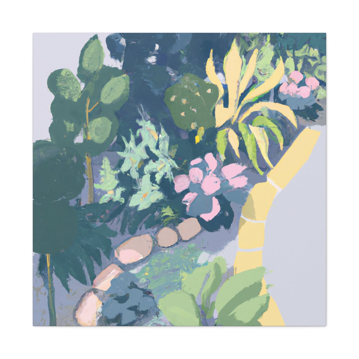 Enchanted Garden - Landscape - Canvas