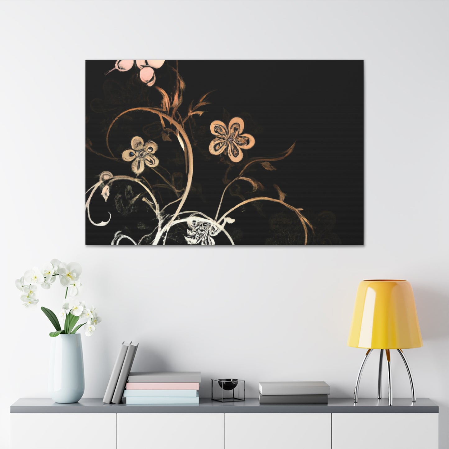 Blossomful - Floral - Canvas